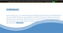 Desktop Screenshot of congiac.com
